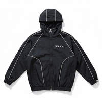 Noir shell jacket