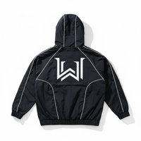 Noir shell jacket