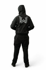 Noire shell tracksuit